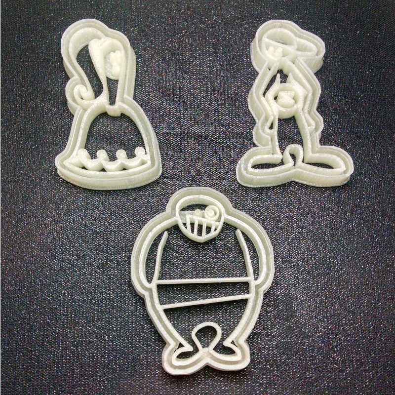 Homestar Runner Cookie Cutter Set #2