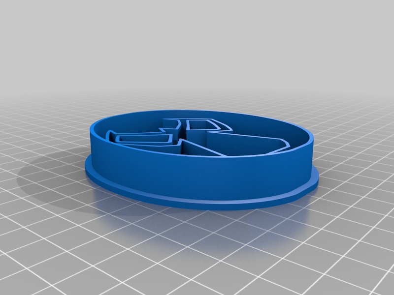 Miniatura 2 do modelo 3D Bane Cookie Cutter