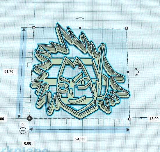 Denki Kaminari Cookie Cutter