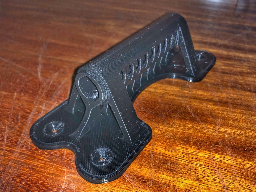 15x110mm Bike BOOST thru axle universal fork mount w/ .STEP (NEW V5) by aqf23 Download free