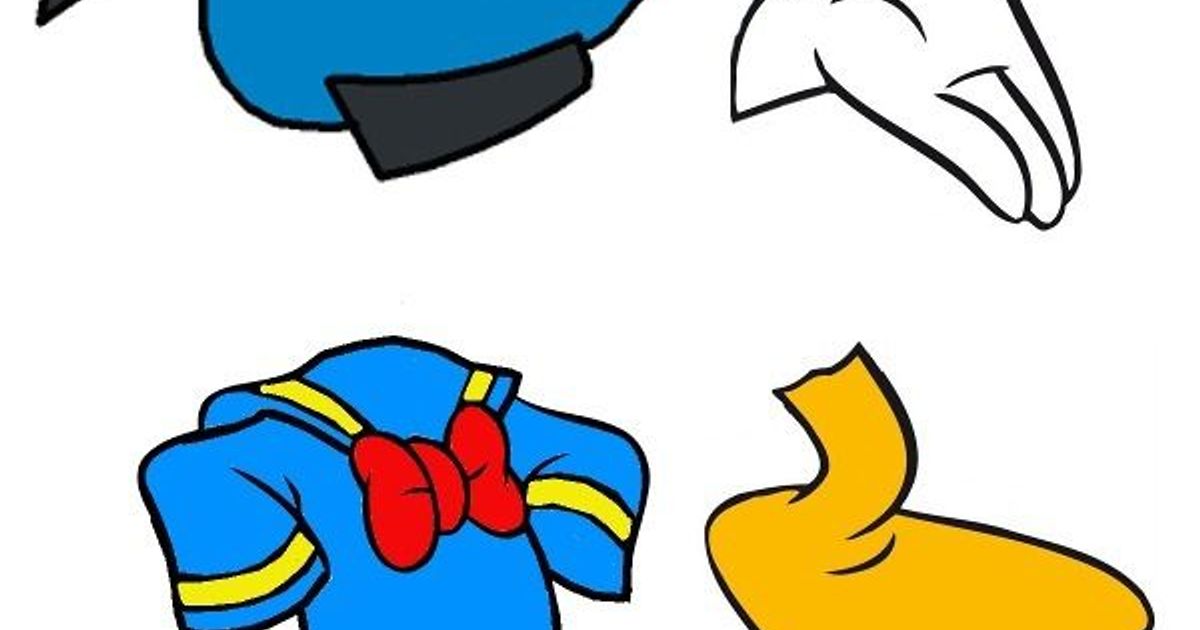 Donald Duck Cookie Cutter Set by TeamOliva | Download free STL model