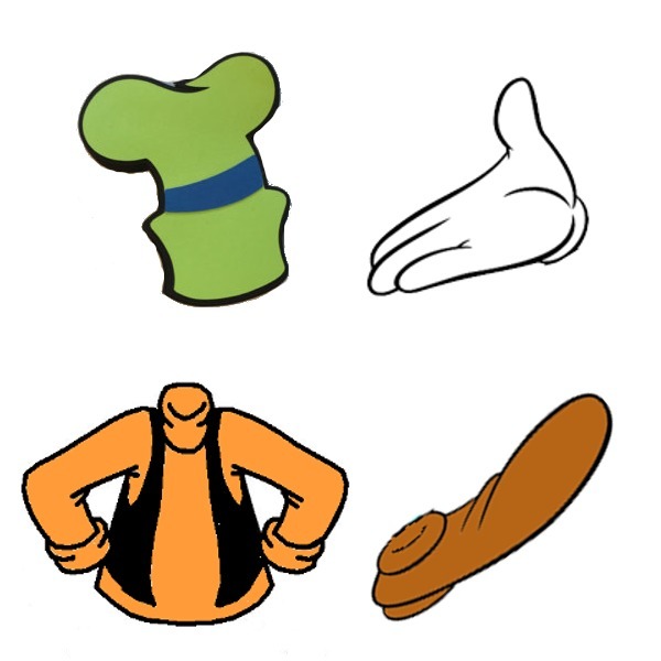 Goofie Cookie Cutter Set