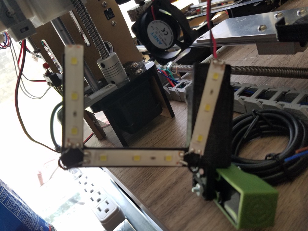 Fan Light Mod - Anet A8 by trixster87 | Download free STL model ...