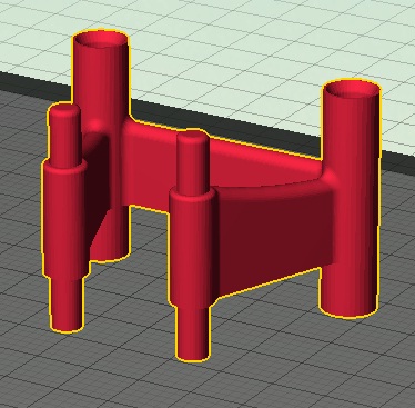 Filament Tube Holder for Replicator 2 and 2x