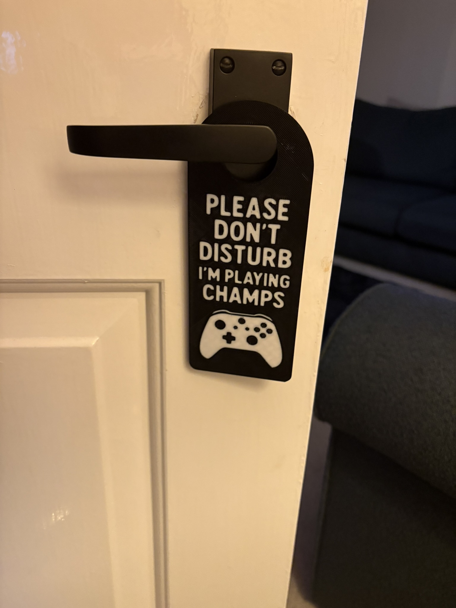 Door hanger FC Champs fifa