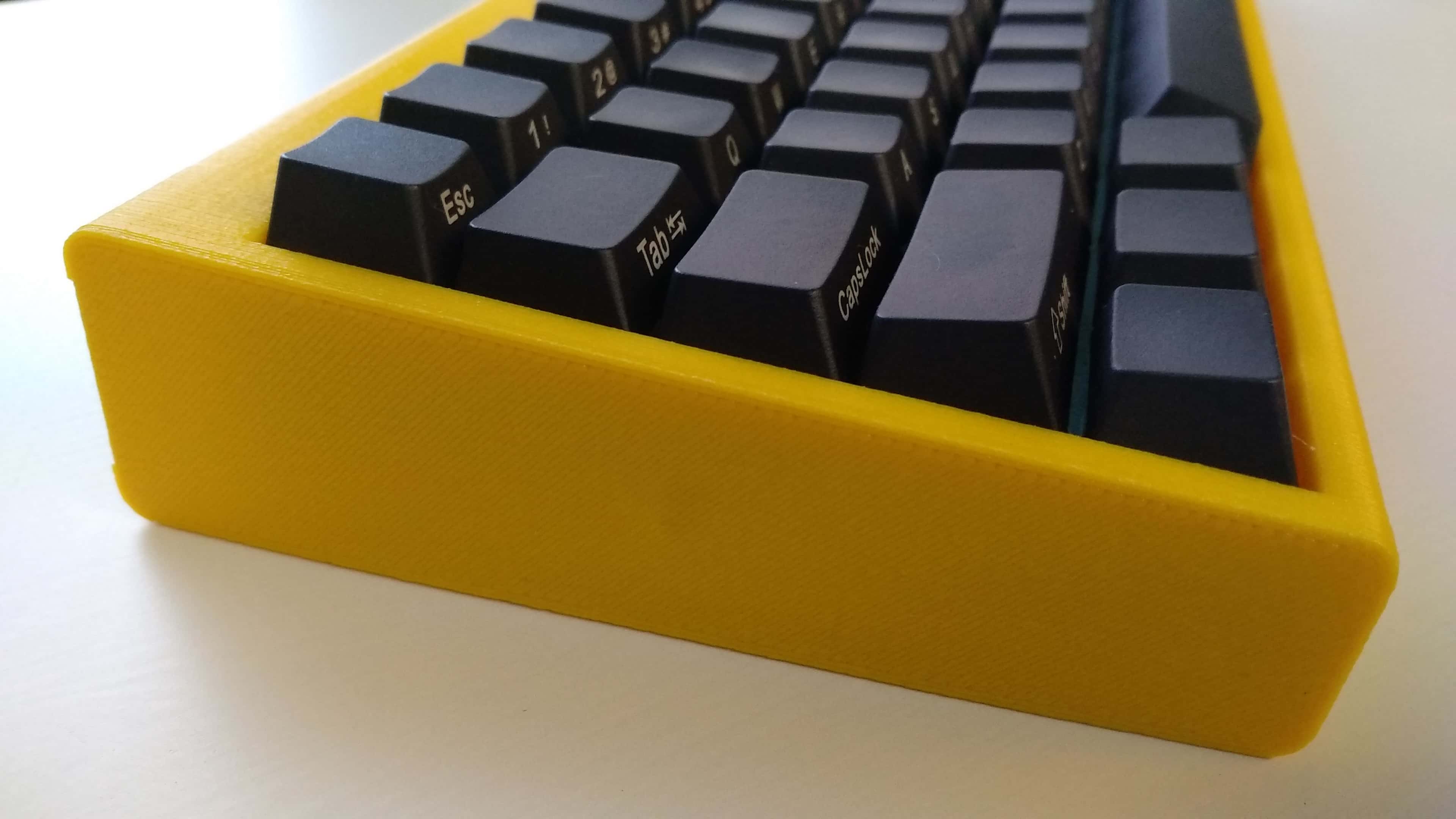 The Zatarra Mark II A Geometric 60 Keyboard Case (Modified Tray or