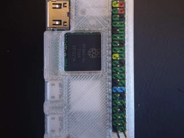 Raspberry Pi Zero 2 W screwless slim case