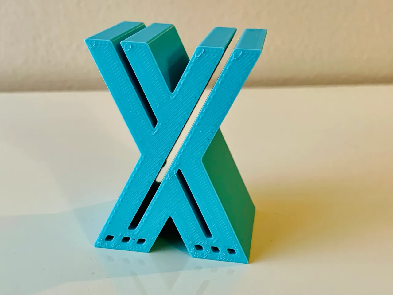 3d alphabet letter x by art g download free stl model printables com