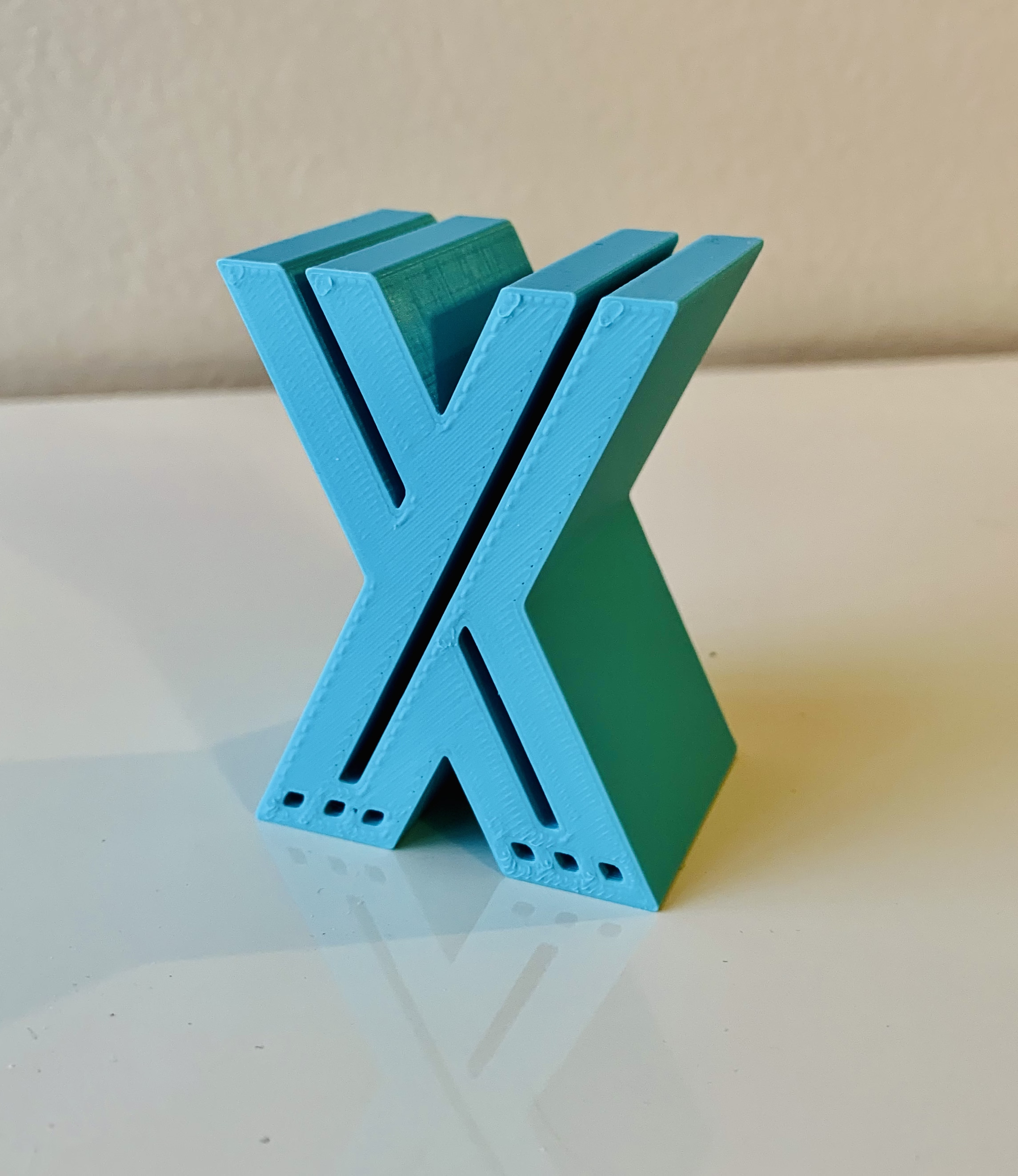 3D Alphabet - Letter X by Art G | Download free STL model | Printables.com