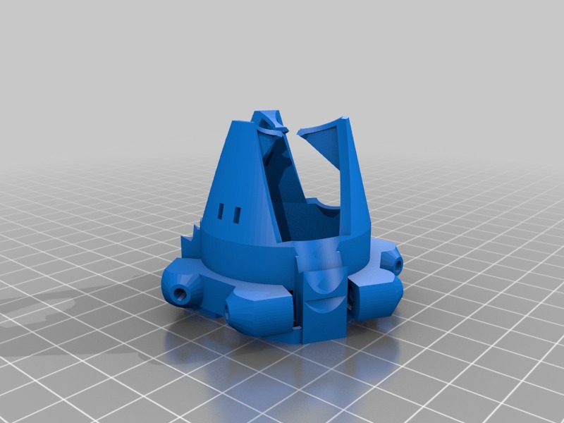 Kossel effector for diamond hot end