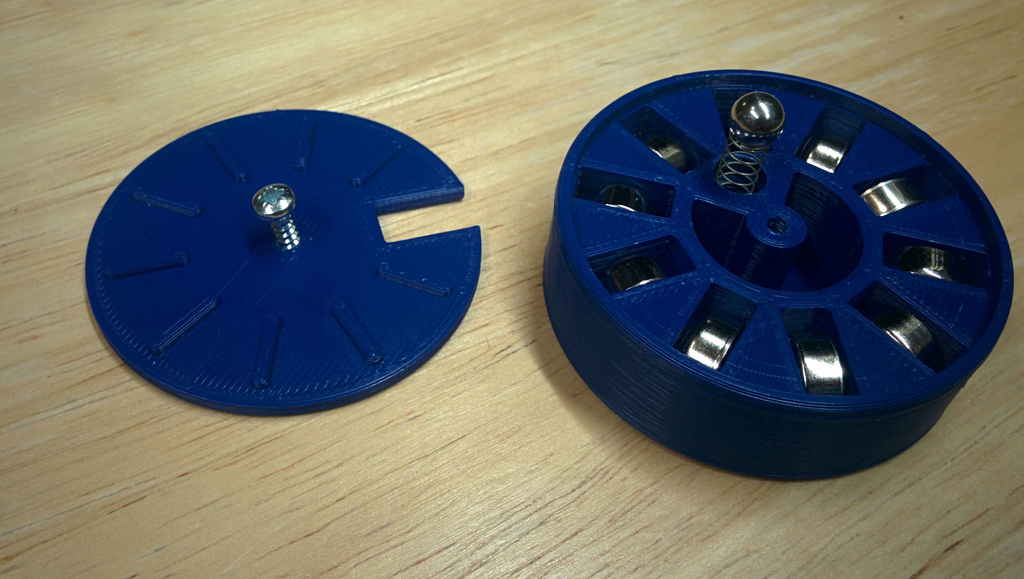 Miniatura 3 do modelo 3D LR44 Button Cell Holder