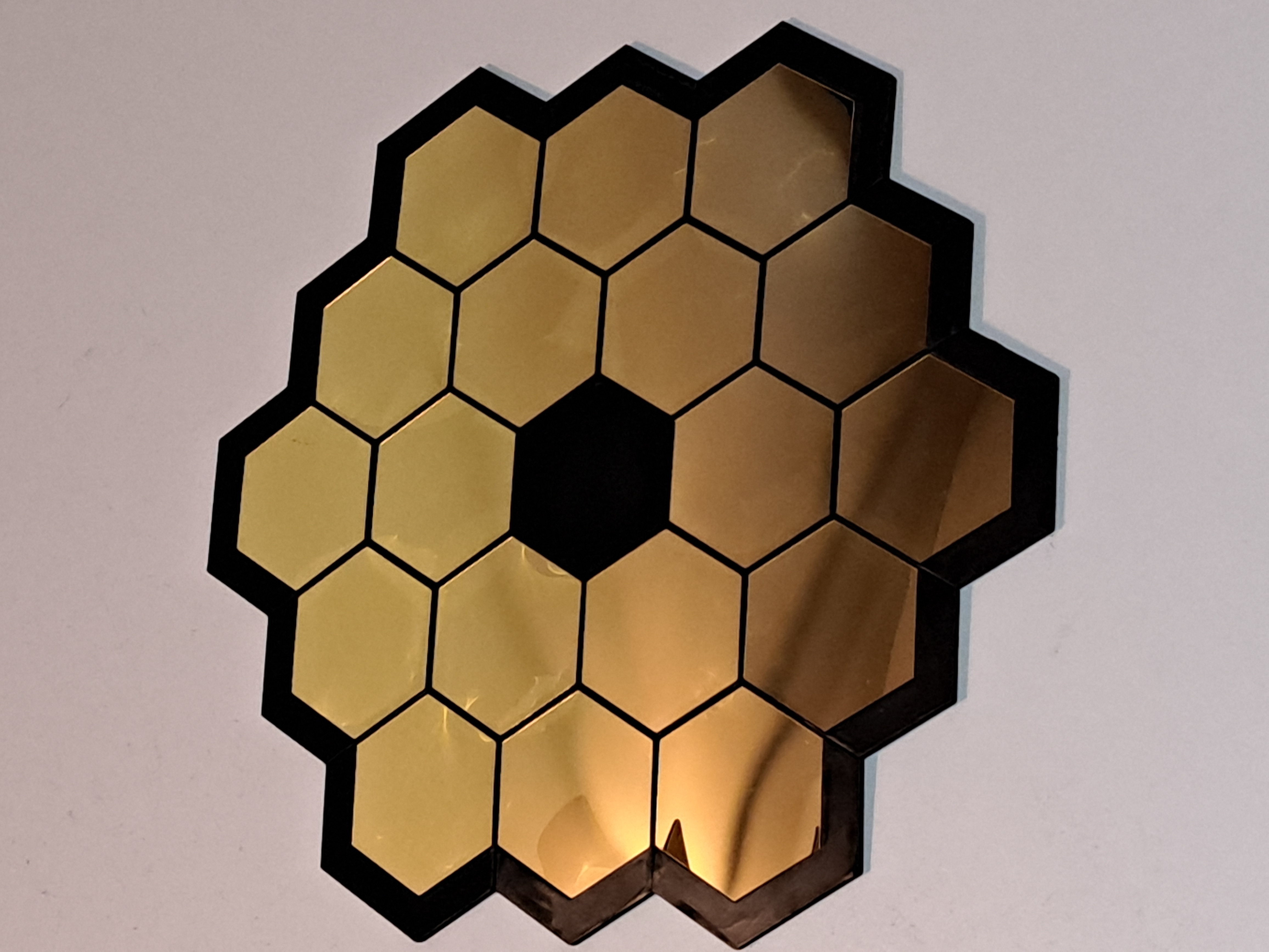 Remix of JWST hanging wall model