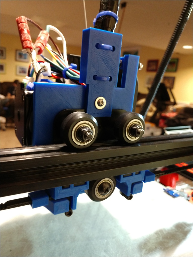 Adimlab BMG &amp; E3D V6 Setup for Creality Style 3-Wheel Back Plate ...