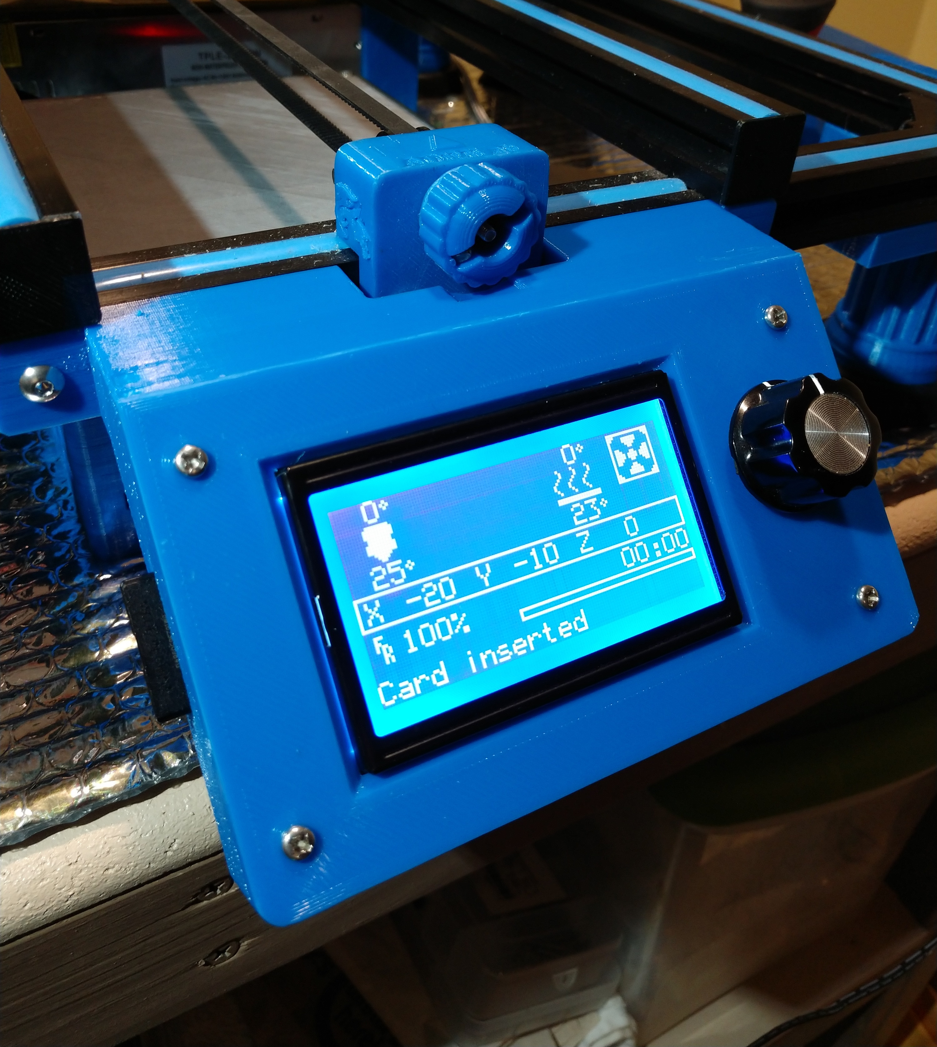 Adimlab Center Mount LCD Case Remix for Black Board