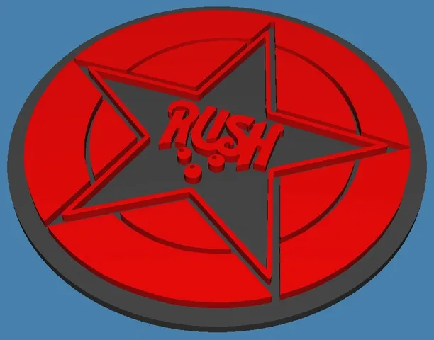 Rush Emblem Coaster