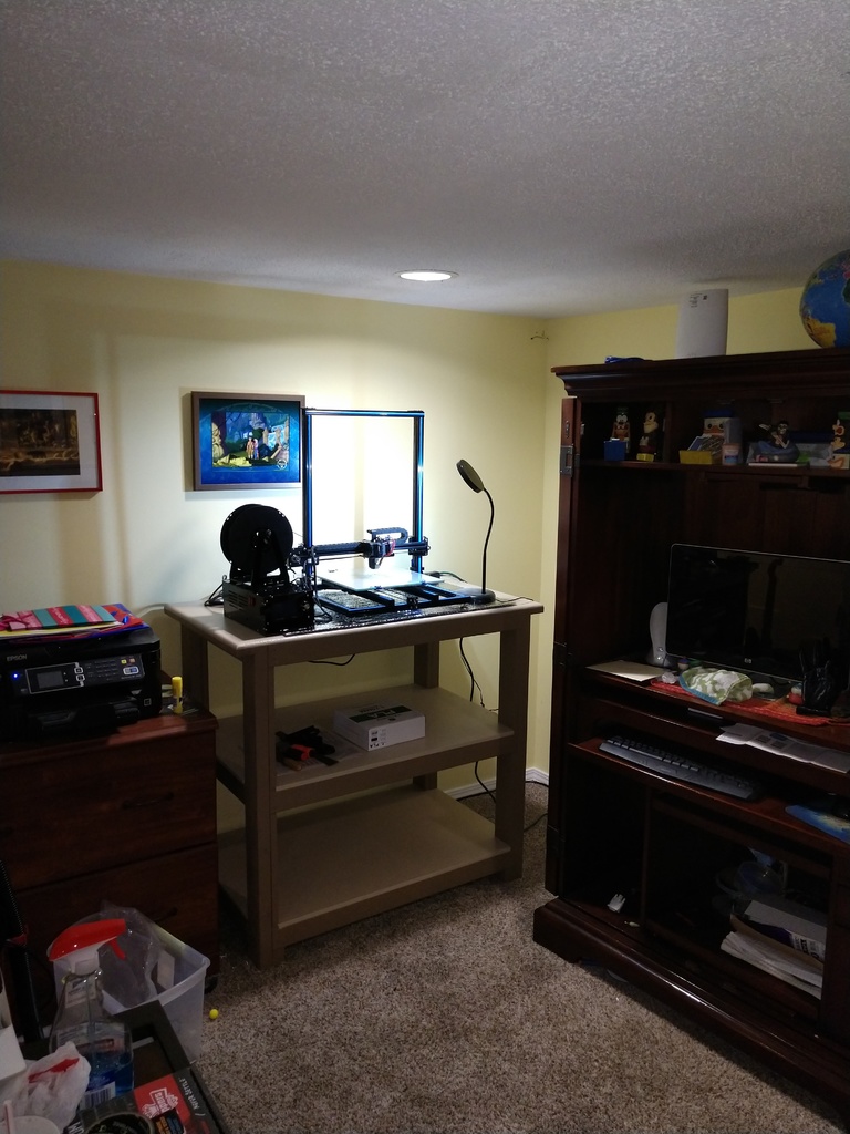 Miniatura 3 do modelo 3D 3D Printer Stand