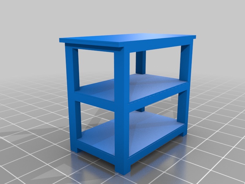 Miniatura 5 do modelo 3D 3D Printer Stand