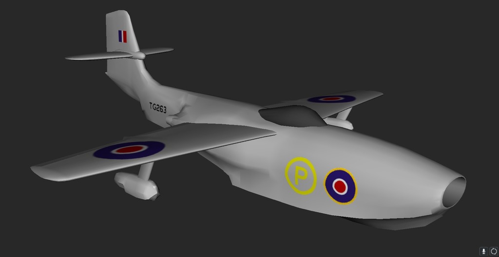 Saunders Roe Model Saunders Roe SRA1 by jonbourg | Download free STL model | Printables.com
