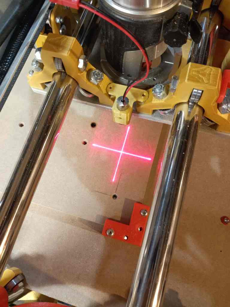 Zeroing Cross Laser Holder for Lowrider2