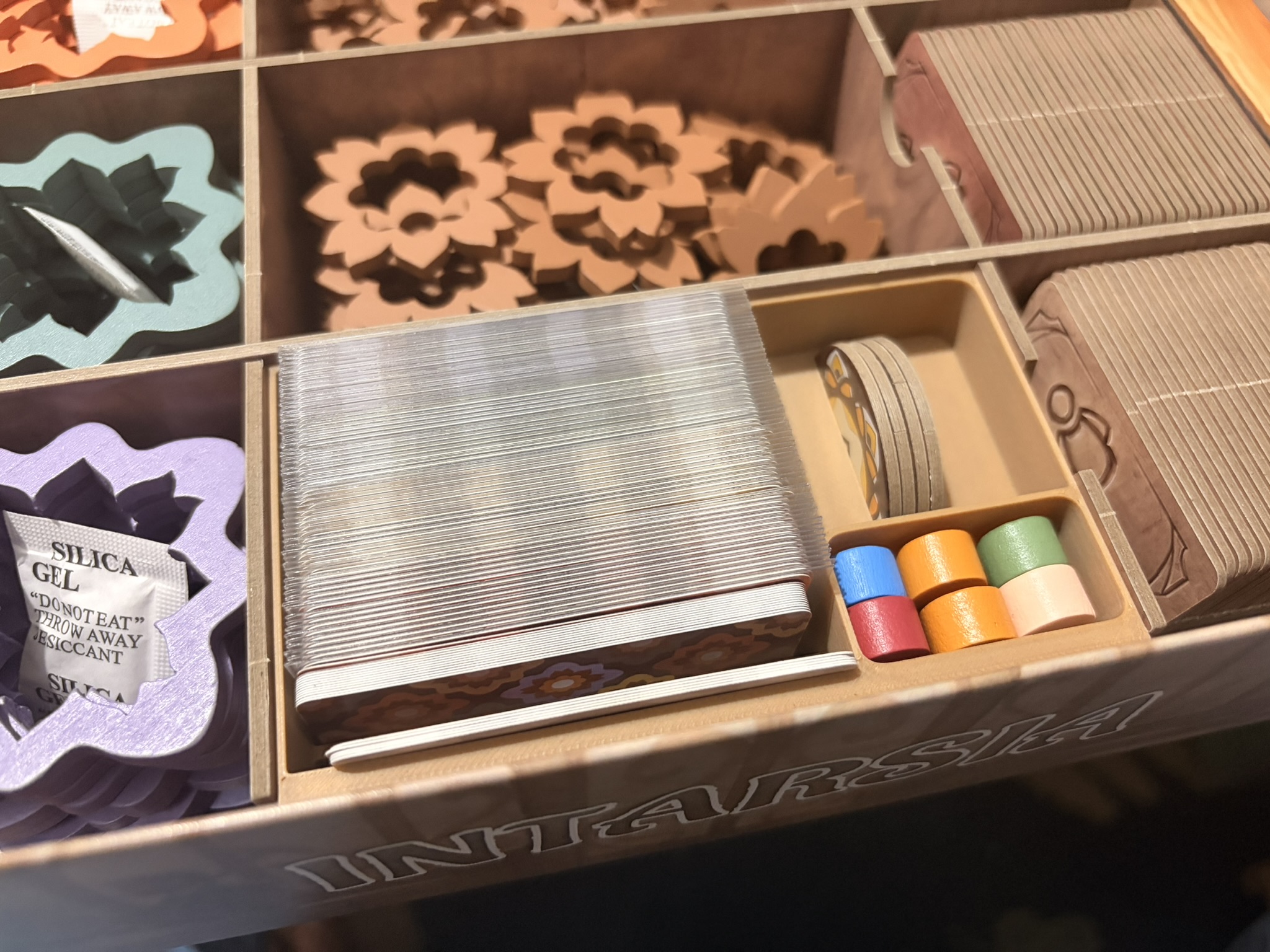 Intarsia Board Game Mini Insert – Brazilian Version