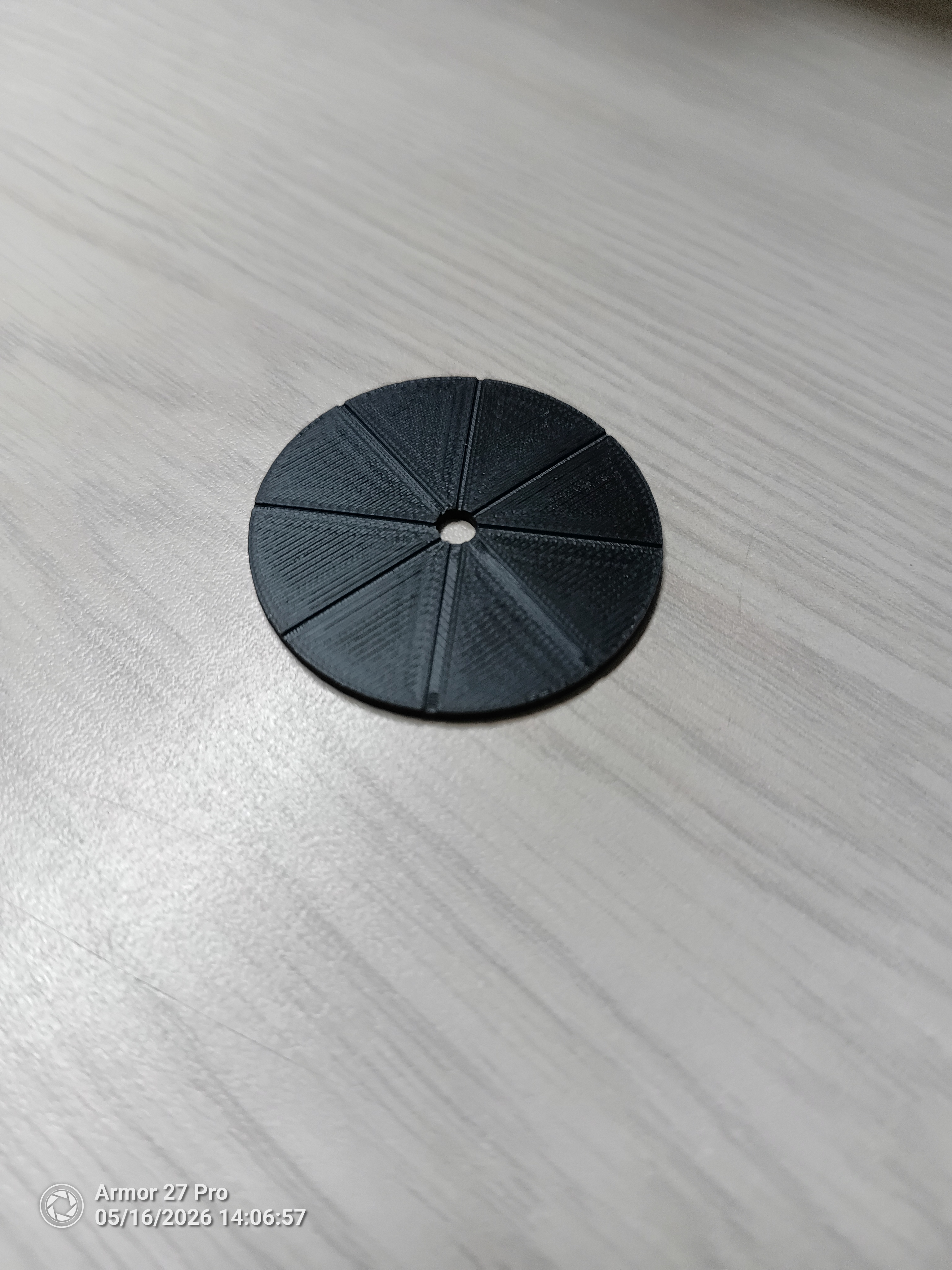 Vacuum bag reinforcement disk