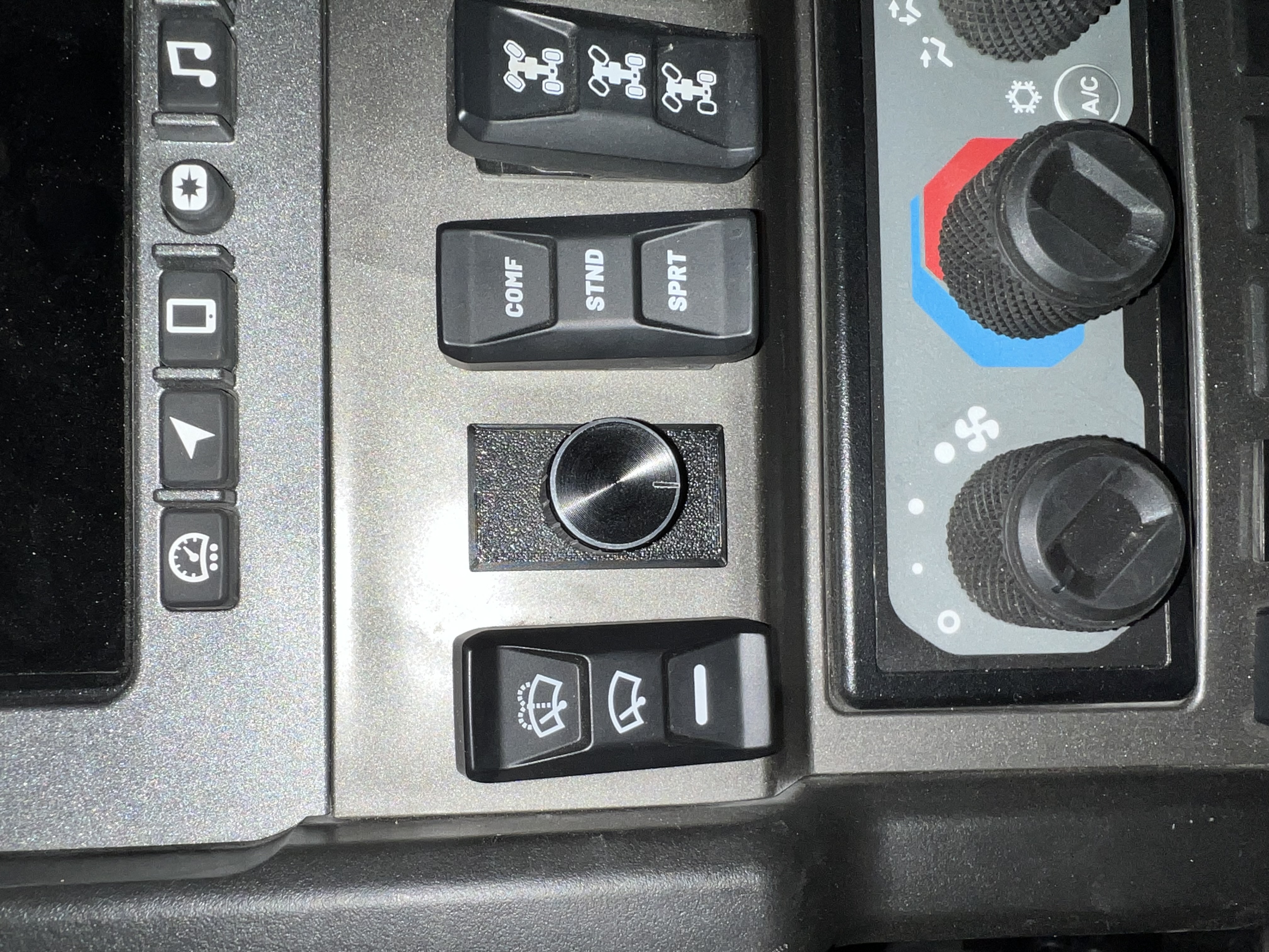 Polaris Xpedition Rotary Switch Plate