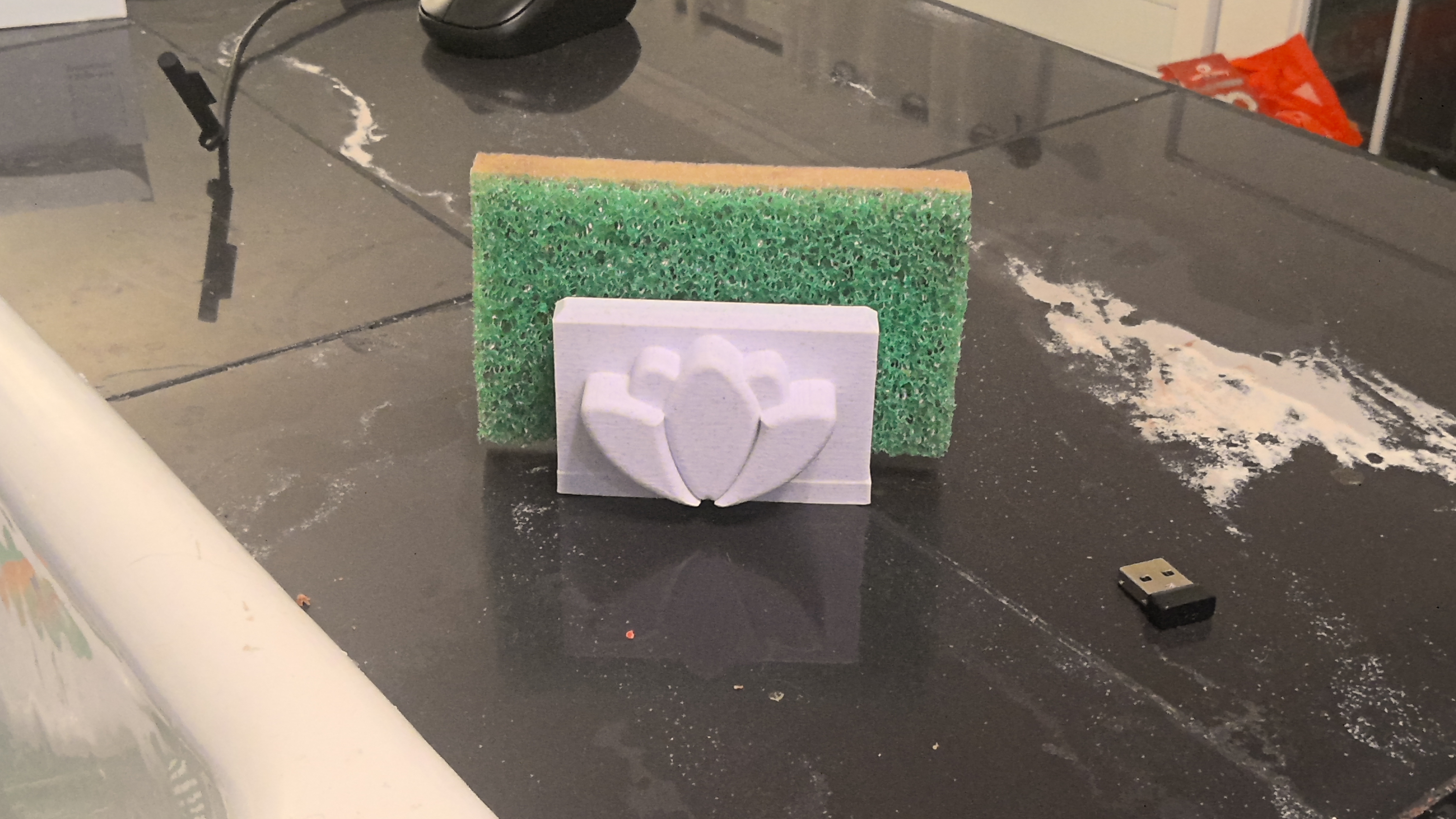 Lotus Sponge Holder 3D model