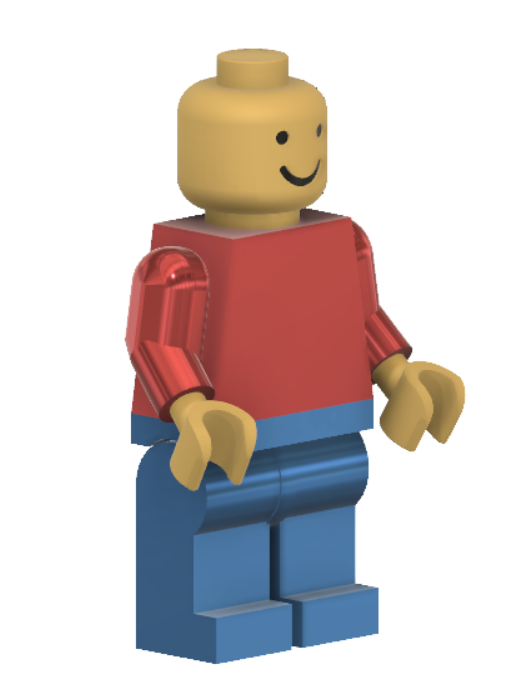 lego popetje schaal 5:1
