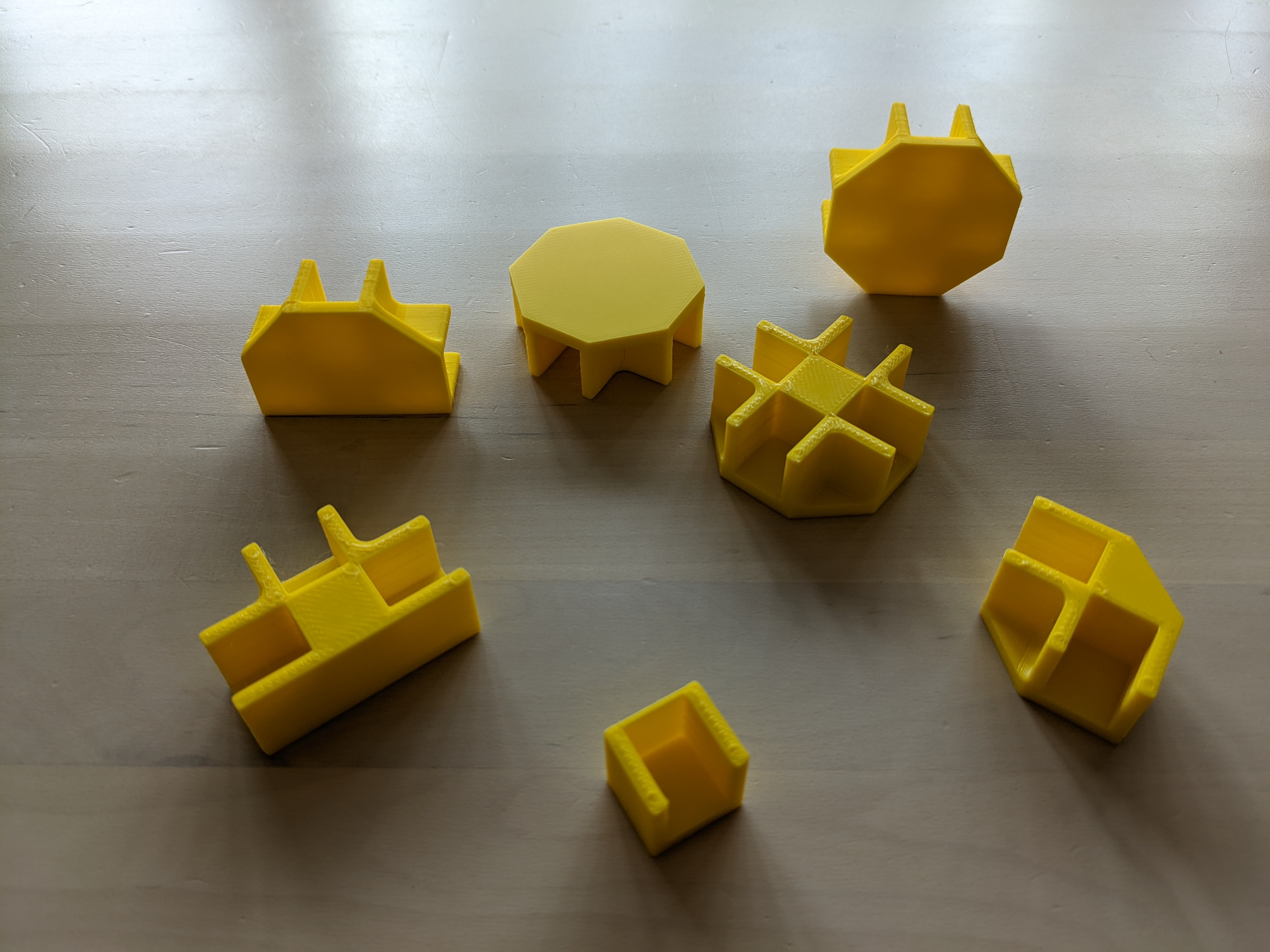 Modular and reusable plywood furniture connectors by Keither Download free STL model