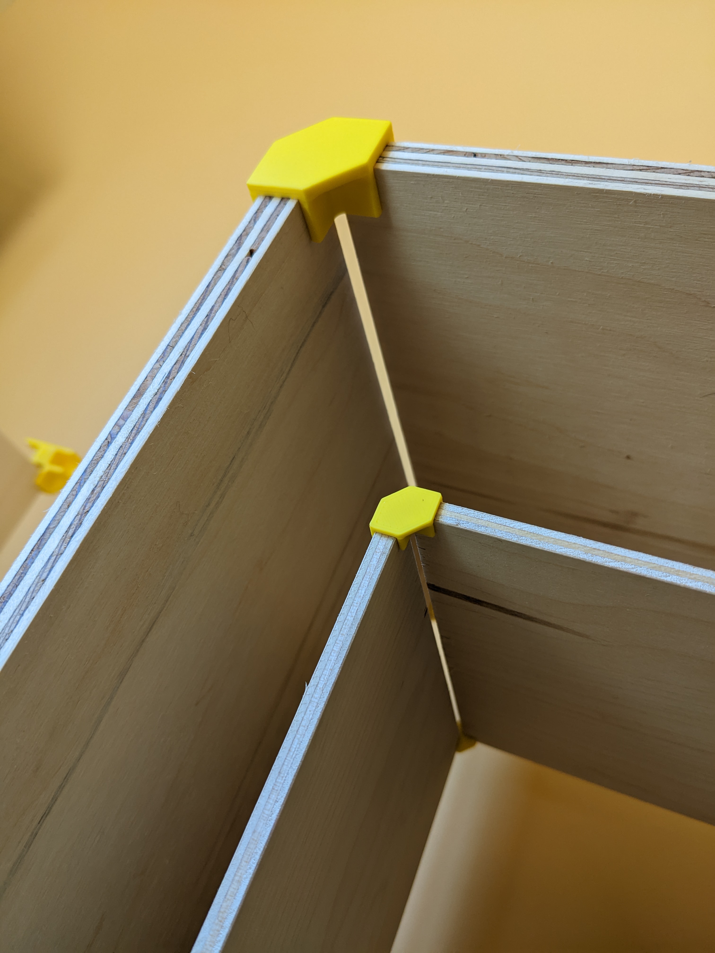 Modular and reusable plywood furniture connectors by Keither Download free STL model