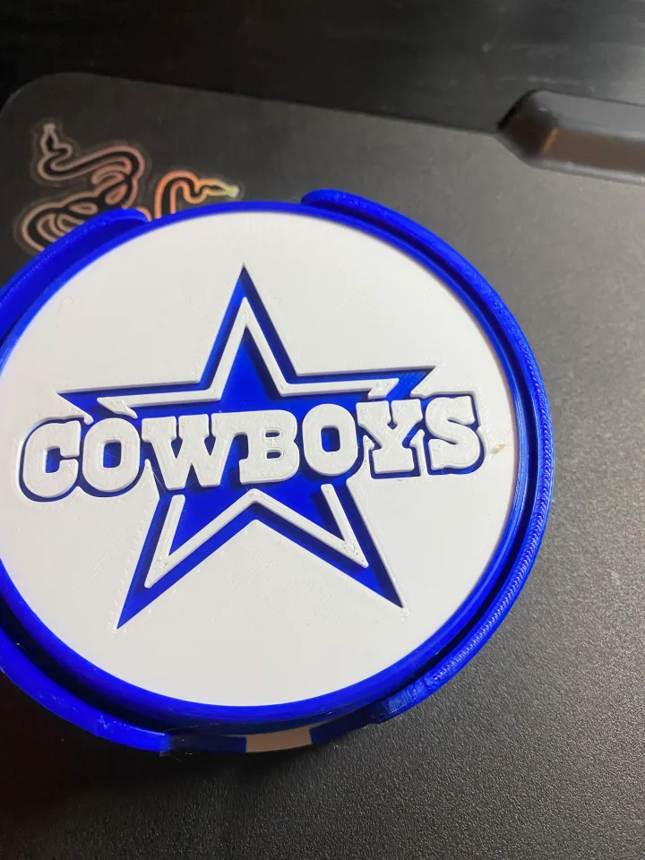 3D NFL Stadium Coaster Set - Dallas Cowboys