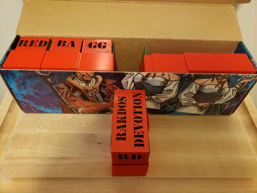 MTG/TCG Storage Box/System (Magic the Gathering) by ScottyDoesKnow