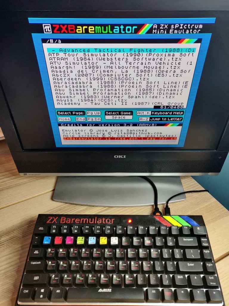 ZXBaremulator case