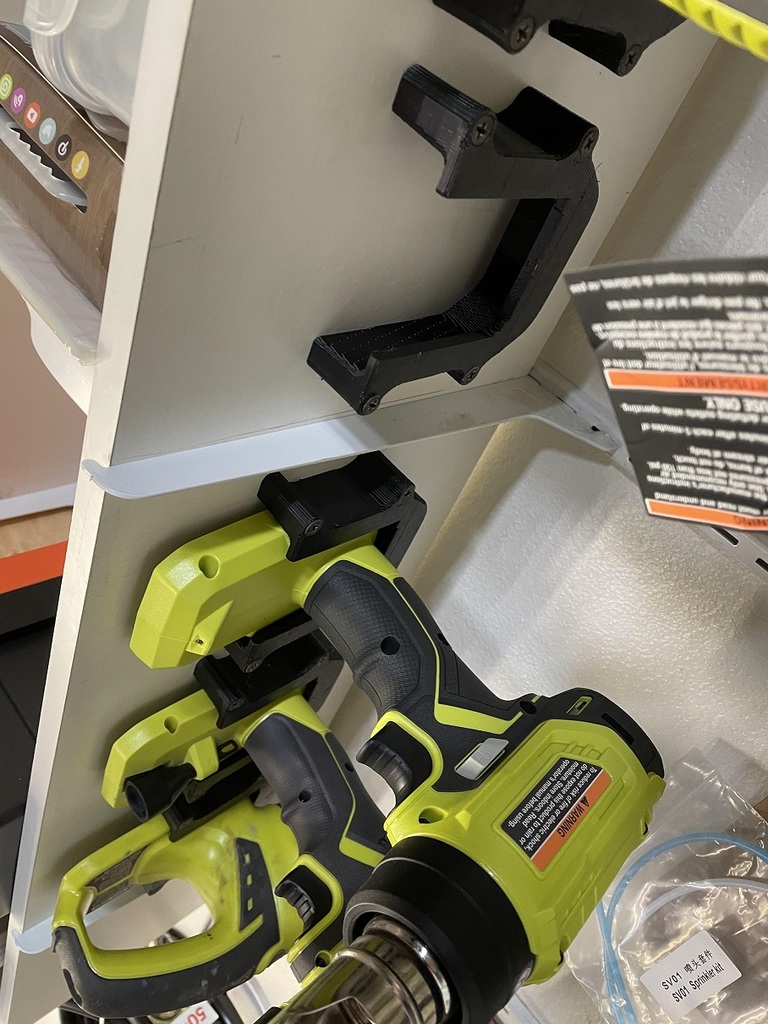 Ryobi Tool Hanger by CADavebert Download free STL model