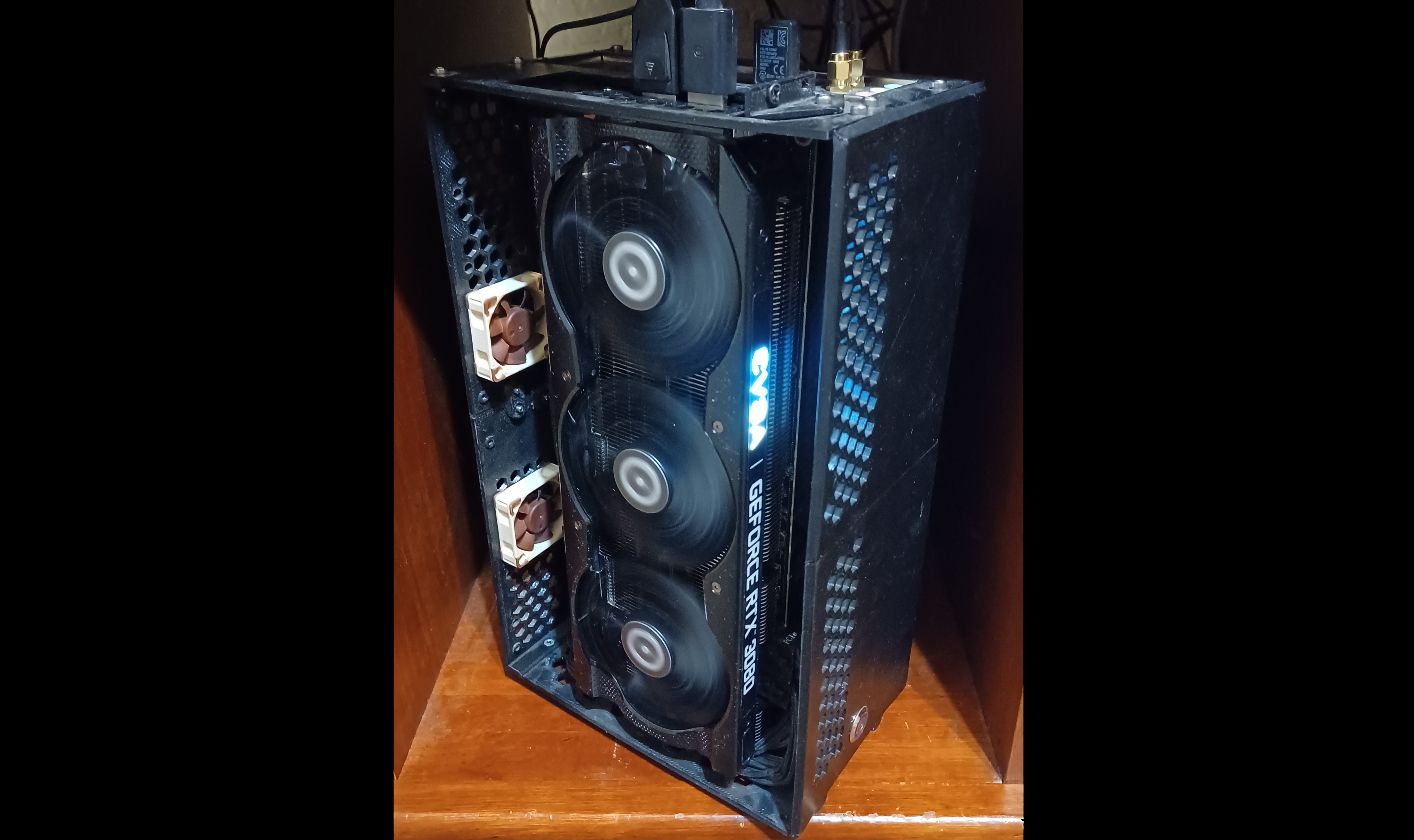 Vertical ITX Gaming PC Case 6.6L