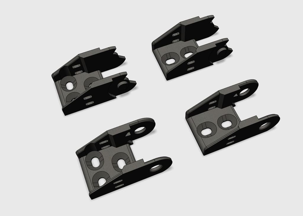 Miniatura 3 do modelo 3D AR cable chain link opened
