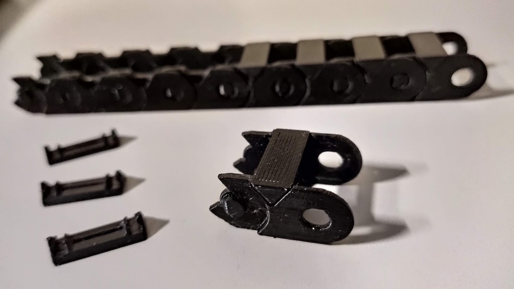 Miniatura 12 do modelo 3D AR cable chain link opened
