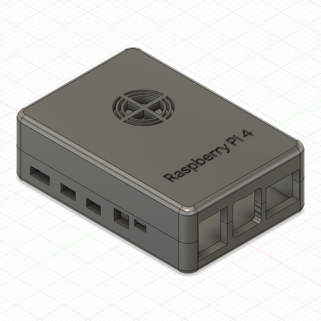 Raspberry Pi 4 Case by richspencer71 | Download free STL model ...