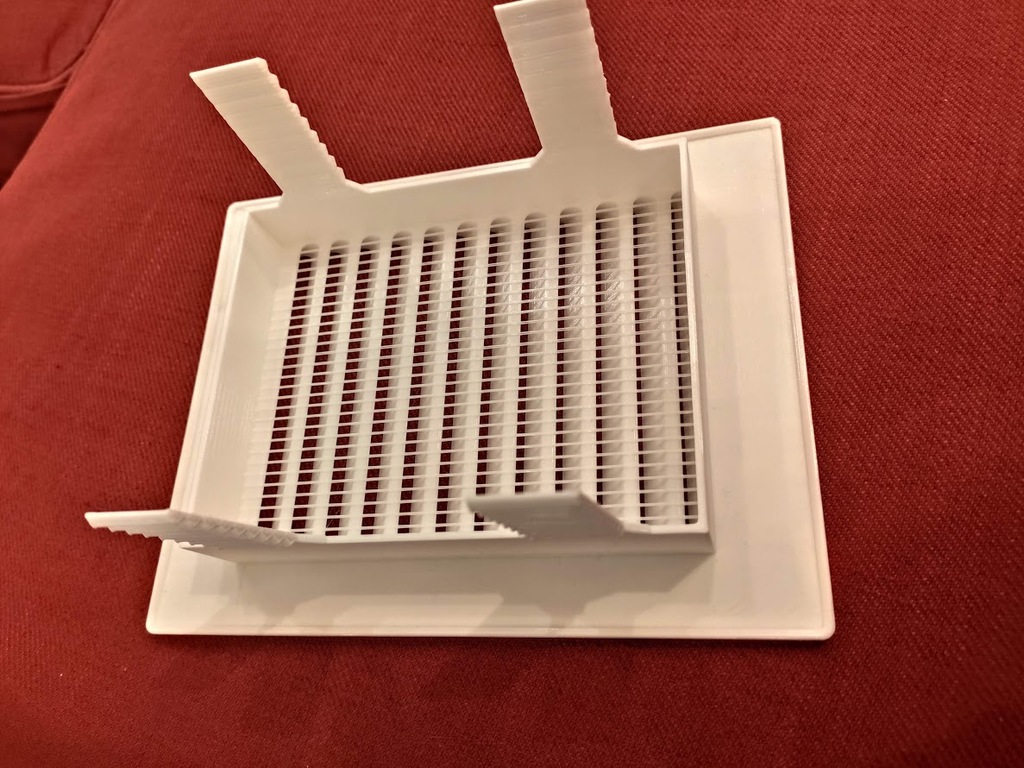 Miniatura 5 do modelo 3D AR wall ventilation grille