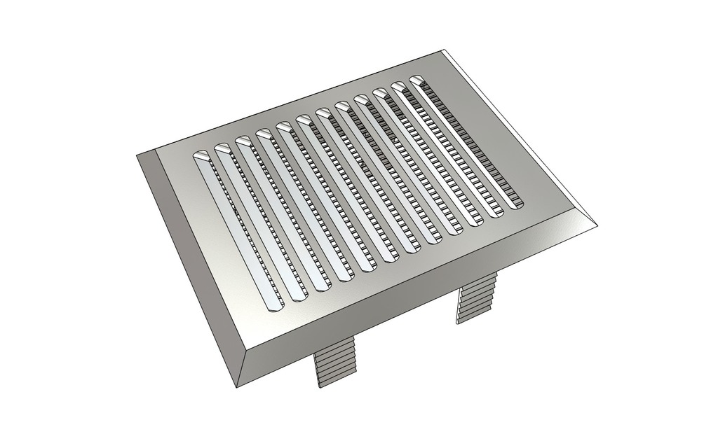 Miniatura 12 do modelo 3D AR wall ventilation grille
