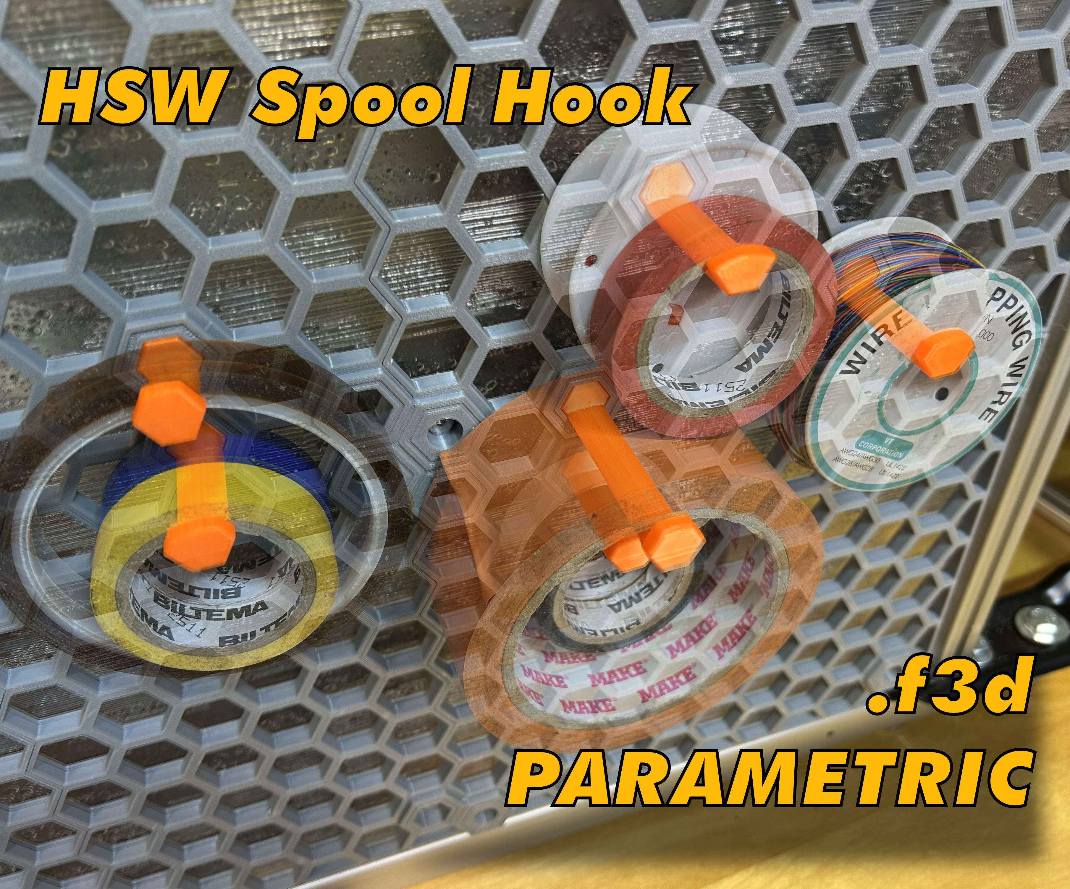HSW Spool Hook, Parametric