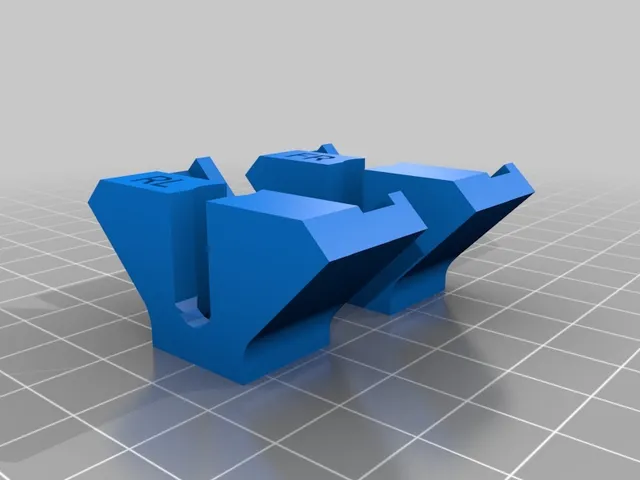 My Customized Adjustable Glass Bed Bracket for FlashForge Creator Pro etc