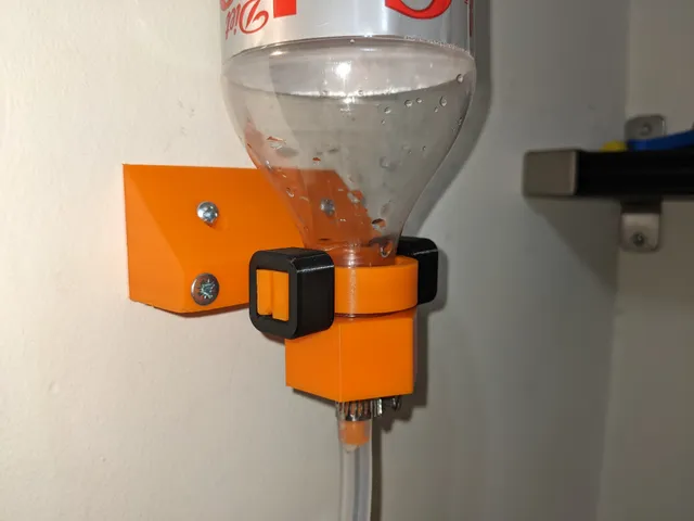 Screwless attachment for Bottle Hook