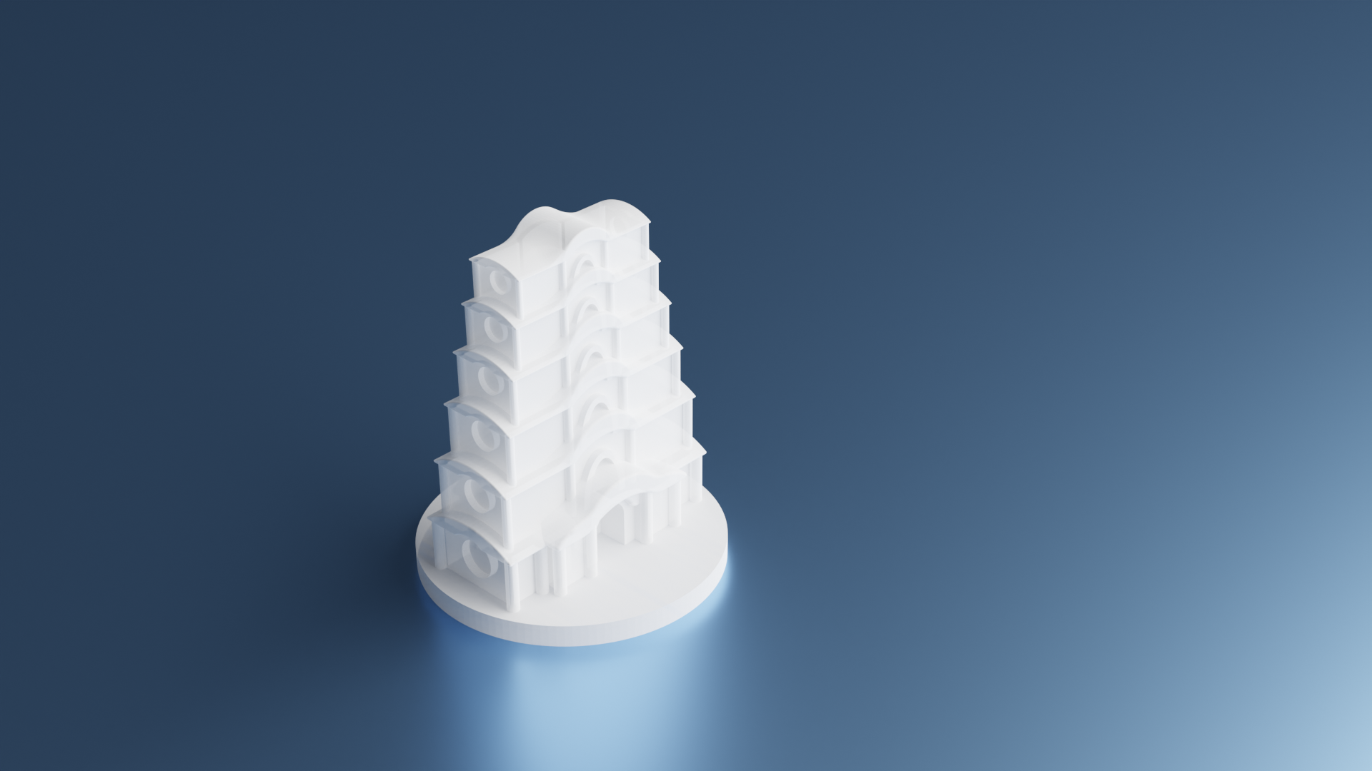 Avatar themed CATAN tokens: Water Tribe Settlement