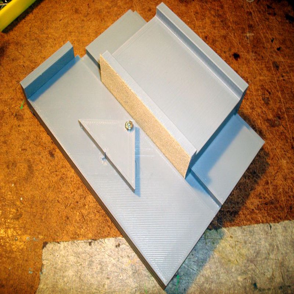 Miter Sander tool for balsa wood - small size for small printers.