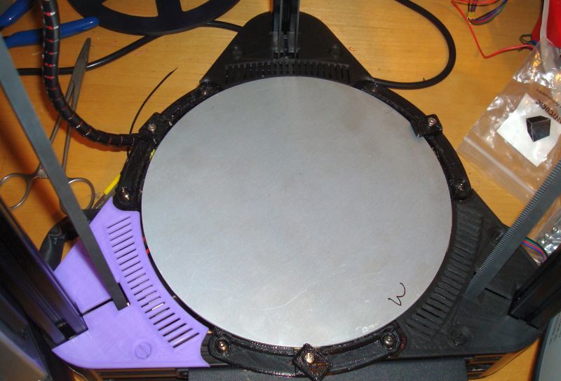 Modified Anycubic Kossel Corner Cover