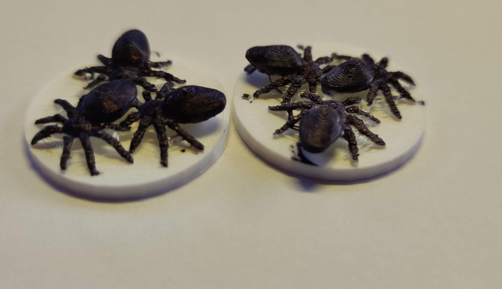 Swarm of Spiders (D&amp;D miniature) by BlackDragonBE | Download free STL ...
