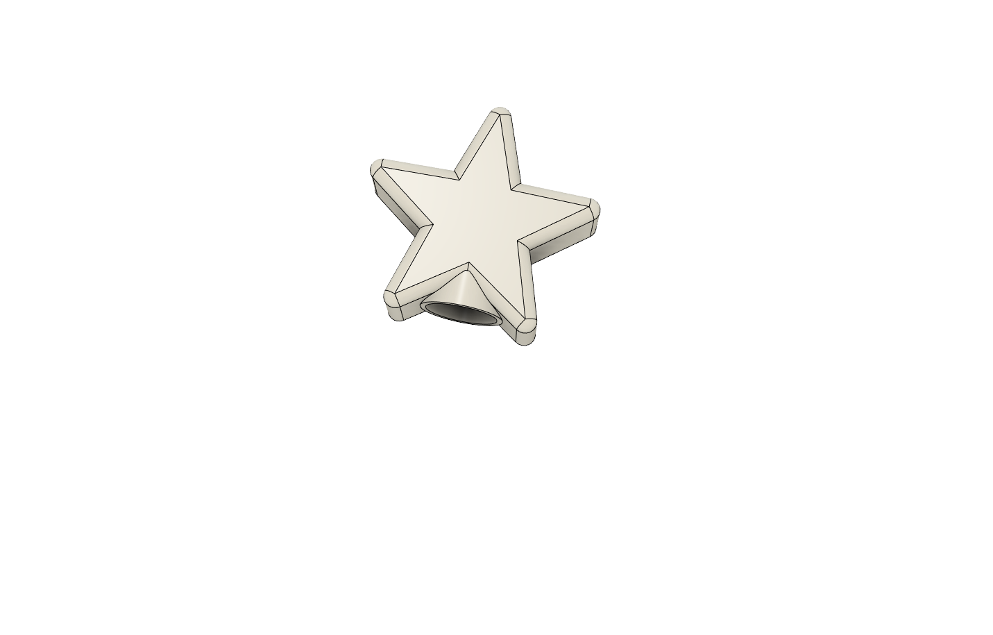 WS2811 bulb cover - Star