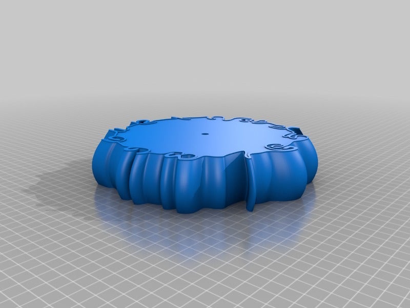 Wavy Clock V2 By Dan The 3d Printing Dad Download Free Stl Model