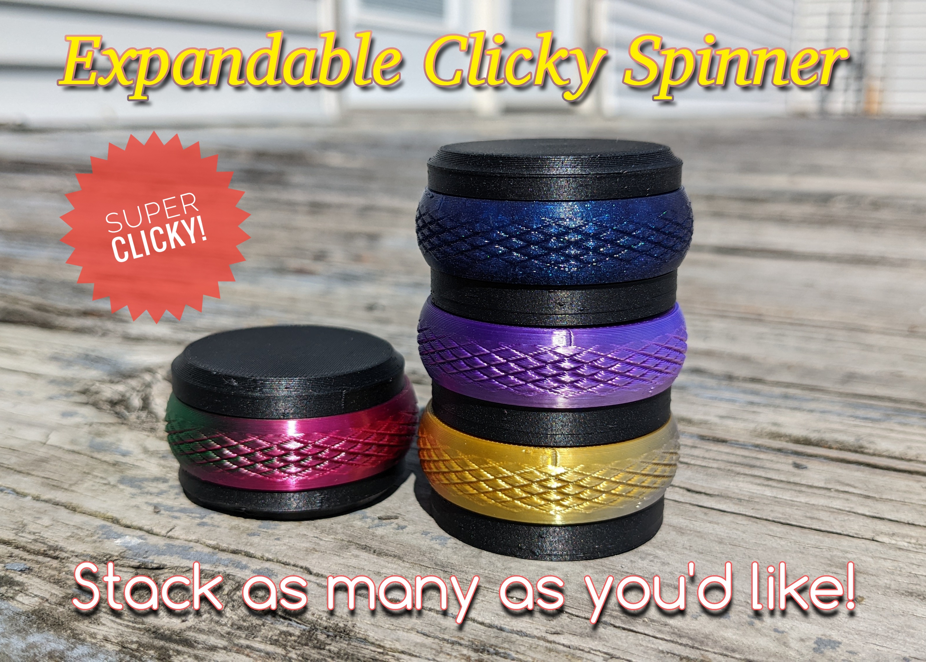 Expandable Clicky Spinner
